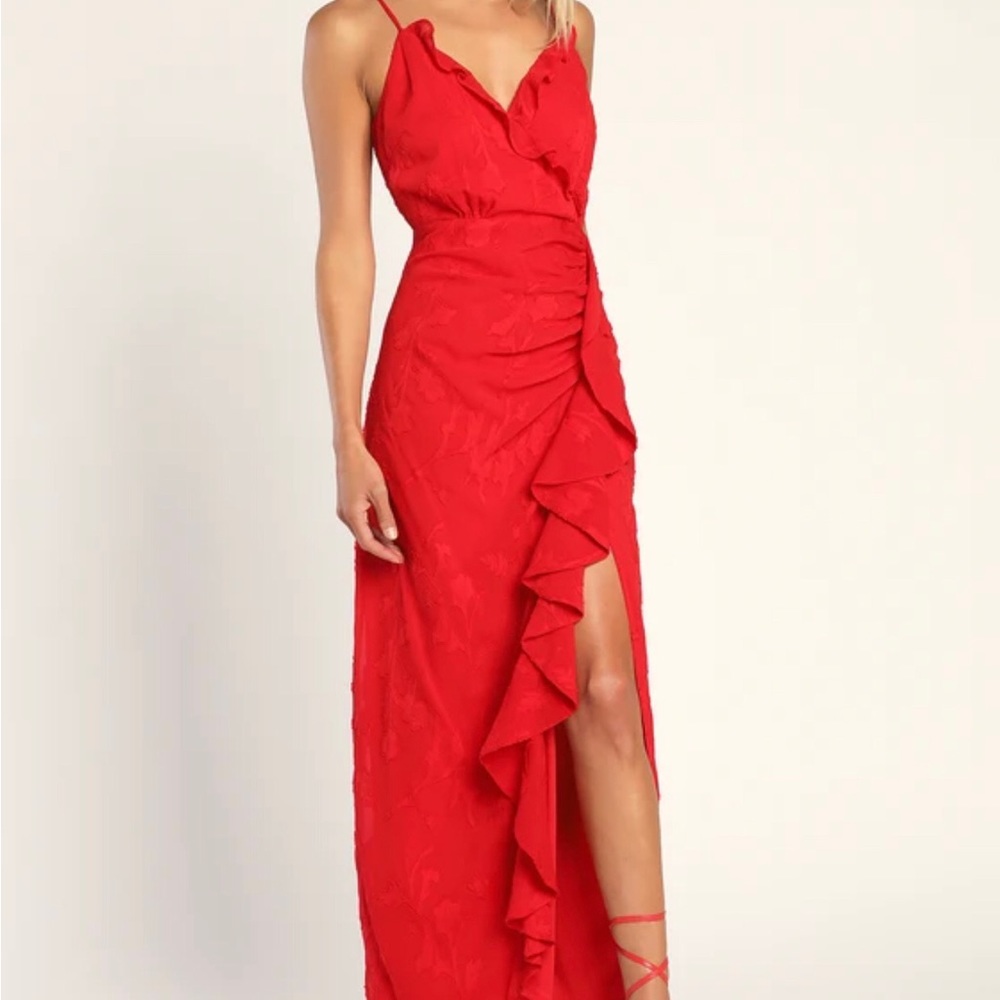 Lulús Ruffle Maxi Drees - Picture 5 of 7